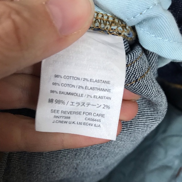 J.Crew Billie Demi boot crop jeans 24 - Picture 7 of 7